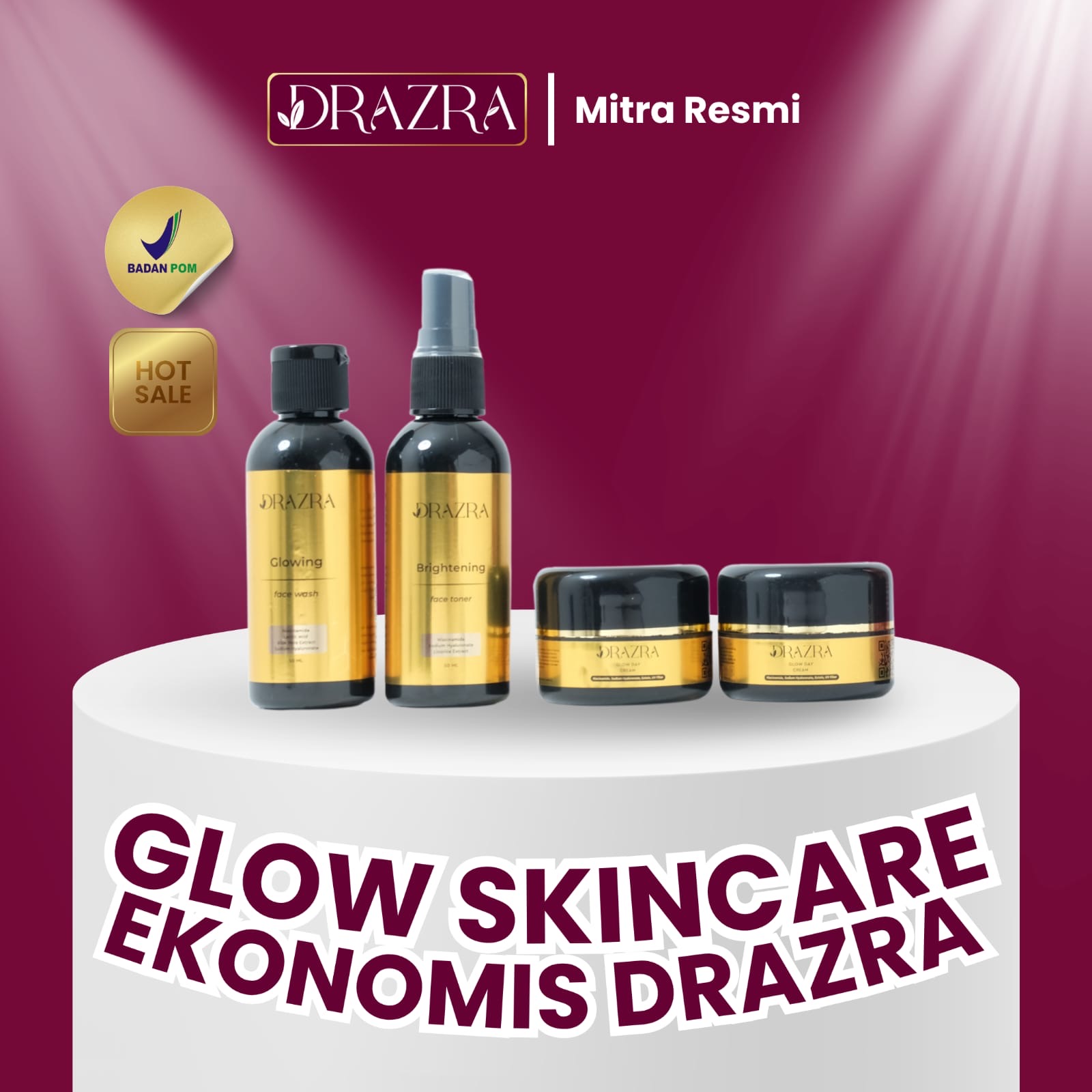 Glow Skincare Ekonomis DRAZRA